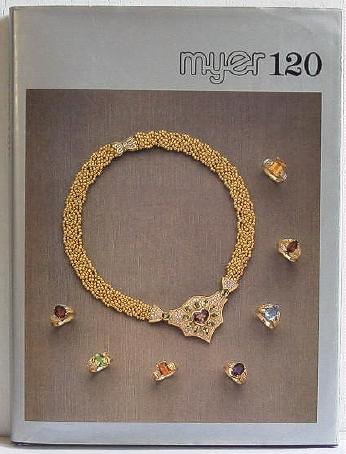 Myer 120 Hardbound Color Gold Jewelry Catalog c.1985 Semi-Precious ...