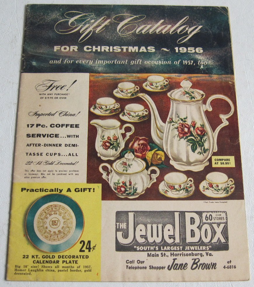 gift catalog for christmas 1956 the jewel box boontonware gift catalog for christmas 1956 the jewel box boontonware