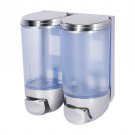 Cheap Wall Mounted Soap Dispenser Hotel Bathroom Wall Mounted Double Hand Liquid Soap Dispenser