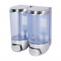 Cheap Wall Mounted Soap Dispenser Hotel Bathroom Wall Mounted Double Hand Liquid Soap Dispenser