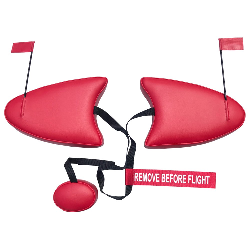 Cessna 172E Cowl Plugs w/RBF Streamer | Got Plugz, LLC