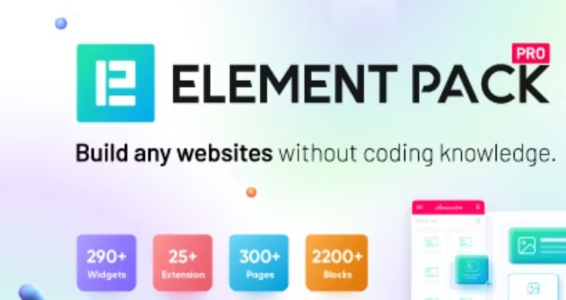 Elementor Element Pack Plugin for WordPress Website Building  v 7.12.7