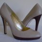 Nine West Meaden Leather Platform heels pumps 9.5