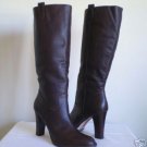 Banana Republic Stitch Brown Leather Tall Boots New 11
