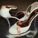 House of Dereon Dorsay Stiletto Heels Pumps Shoes 9.5
