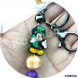 5 PCSCute Mouse Hold Flower  Silicone Focal Beads