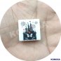 5 PCS Cute Mouse Kiss In Front Of Castle Silicone Focal Beads