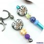 5 PCS Love Huner Dmnumb Silicone Focal Beads