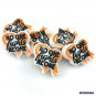 5 PCS Autism  No One Lights Alone Silicone Focal Beads