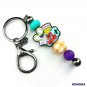 5 PCS Best Teacher Silicone Focal Beads