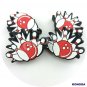 5 PCS Bowling Ball Silicone Focal Beads