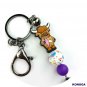 5 PCS Bison with a cup Silicone Focal Beads