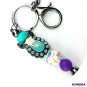 5 PCS Bull head with Beads Silicone Focal Beads