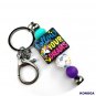 5 PCS Follow Your Dreams Silicone Focal Beads