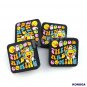 5 PCS Good Thinks are coming Silicone Focal Beads