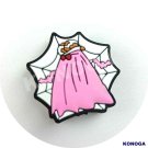 5 PCS Halloween Spider Net with Pink kerchief Silicone Focal Beads