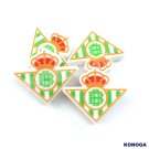 5 PCS Crown Silicone Focal Beads