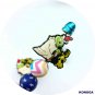 5 PCS Grinch With Moose Silicone Focal Beads