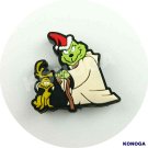 5 PCS Grinch With Moose Silicone Focal Beads