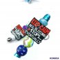 5 PCS Keep Calm All Bleeding Stops EventoAlly Silicone Focal Beads