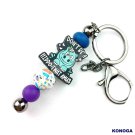 5 PCS Don't be a hippo twat amus Silicone Focal Beads