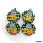 5 PCS AnXiety Slushy Silicone Focal Beads