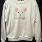 White Rat Face Sweatshirt - Size XL