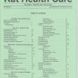 2002 Rat Health Care Booklet