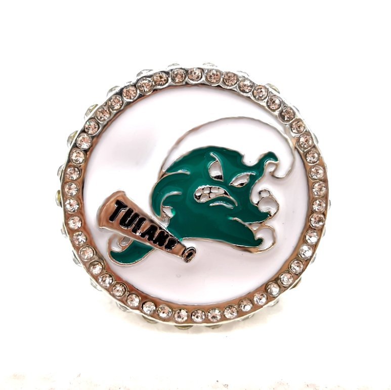 Tulane Green Wave ring