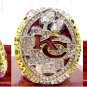 2019 Kansas Superbowl ring with the name "HILL" and his numb