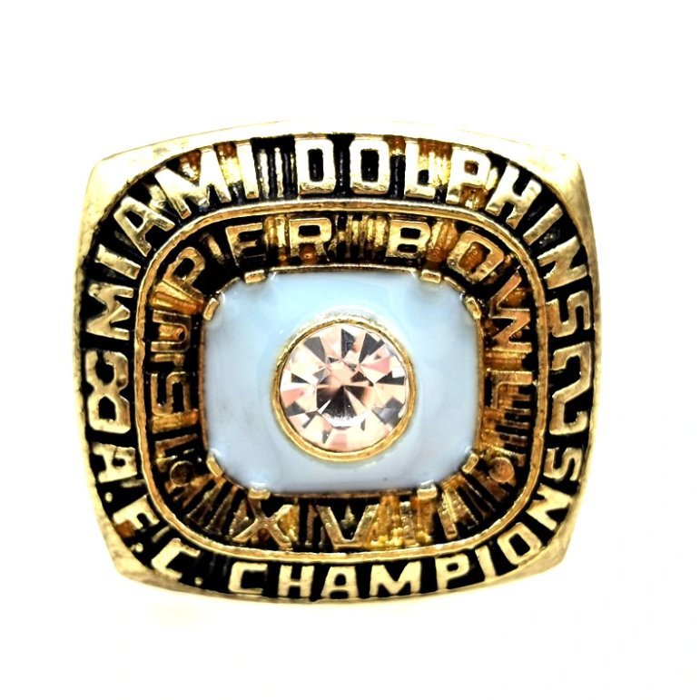 1982 Miami Dolphins AFC Champion ring