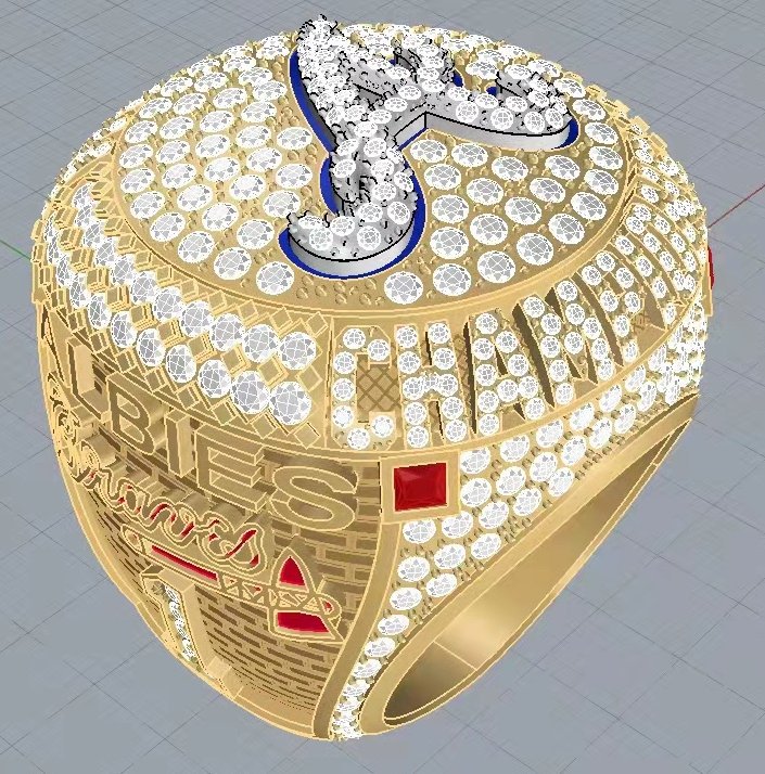 2021 Atlanta braves ring