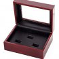 TIKIYOGI Championship Big Heavy Ring Display Wooden Box (6 Holes)