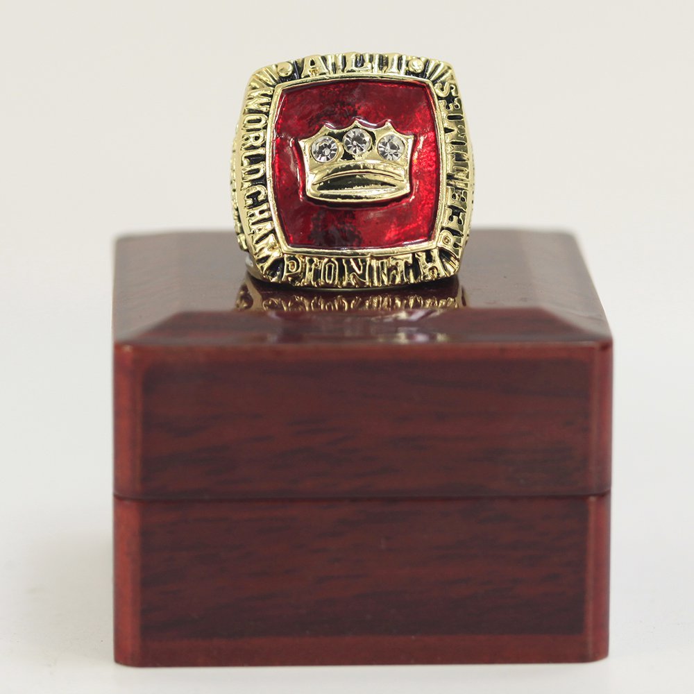 1978 MUHAMMAD ALI HEAVY WEIGHT BOXING WORLD CHAMPIONSHIP RING SIZE 11