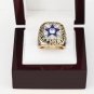 Copper ring 1971 Super Bowl Dallas Cowboy championship ring replica si