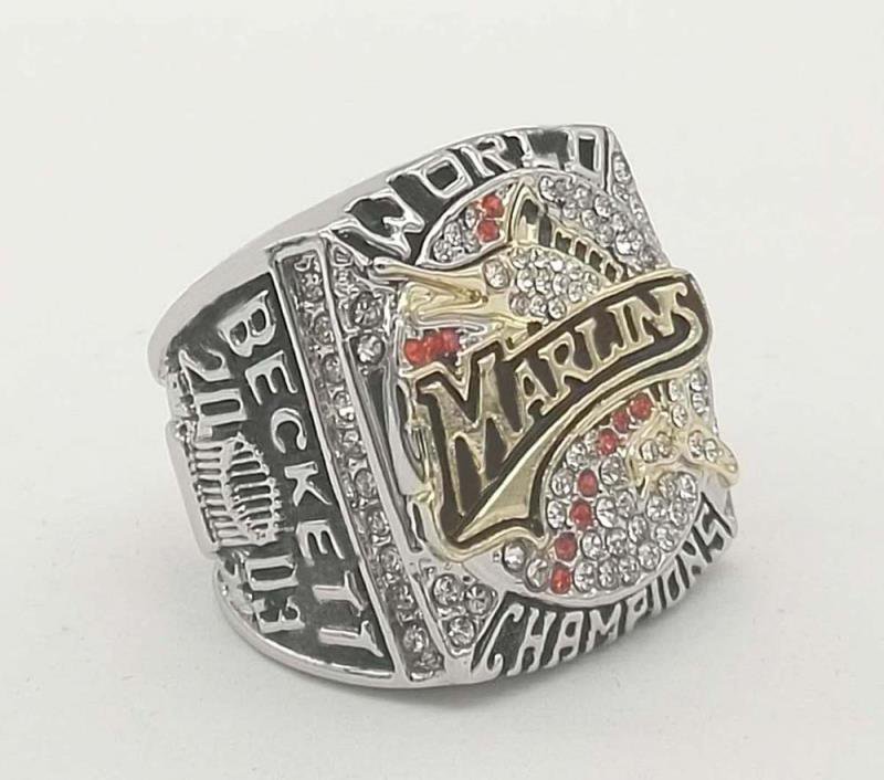Bottom Price 2003 Florida Marlins  World Series Baseball Championship