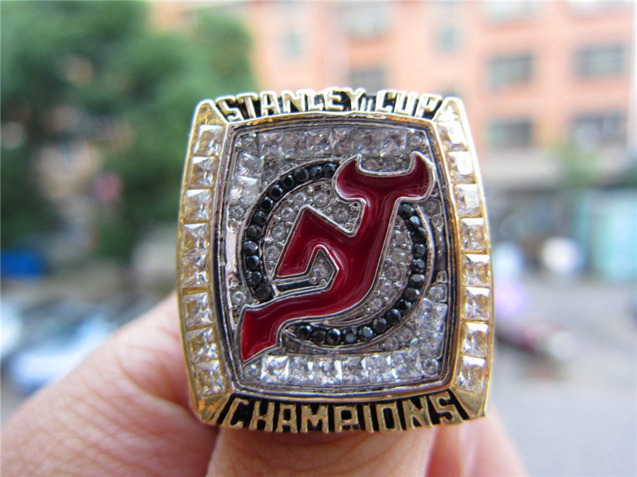 2003 New Jersey Devils Stanley Cup Championship Ring Wit