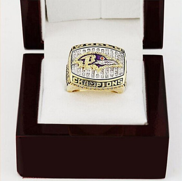 2000 Baltimore Ravens Super Bowl Copper Custom Championship