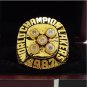 1987 Los Angeles Lakers Basketball world championship ring 8 14S coppe