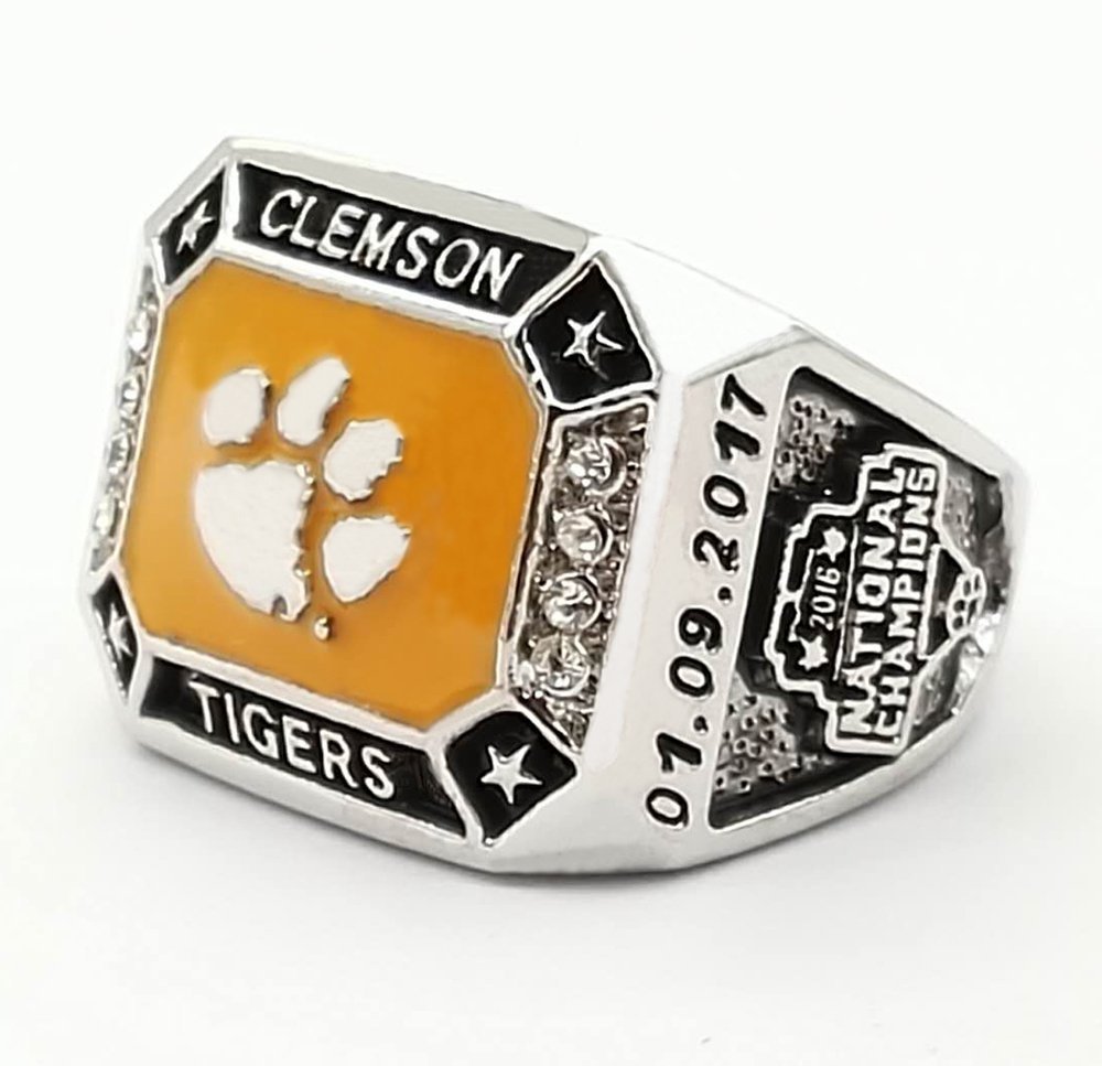  the newest 2016 Clemson Tigers ACC Championship Ring si