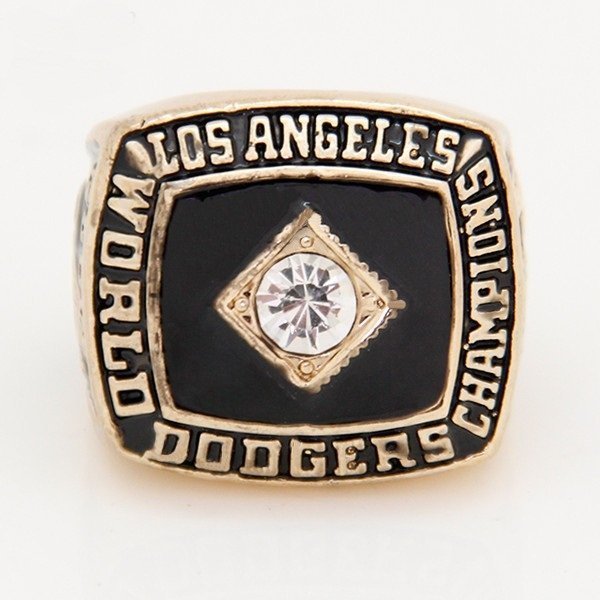  1981 Los Angeles Dodgers Baseball World Series Bas