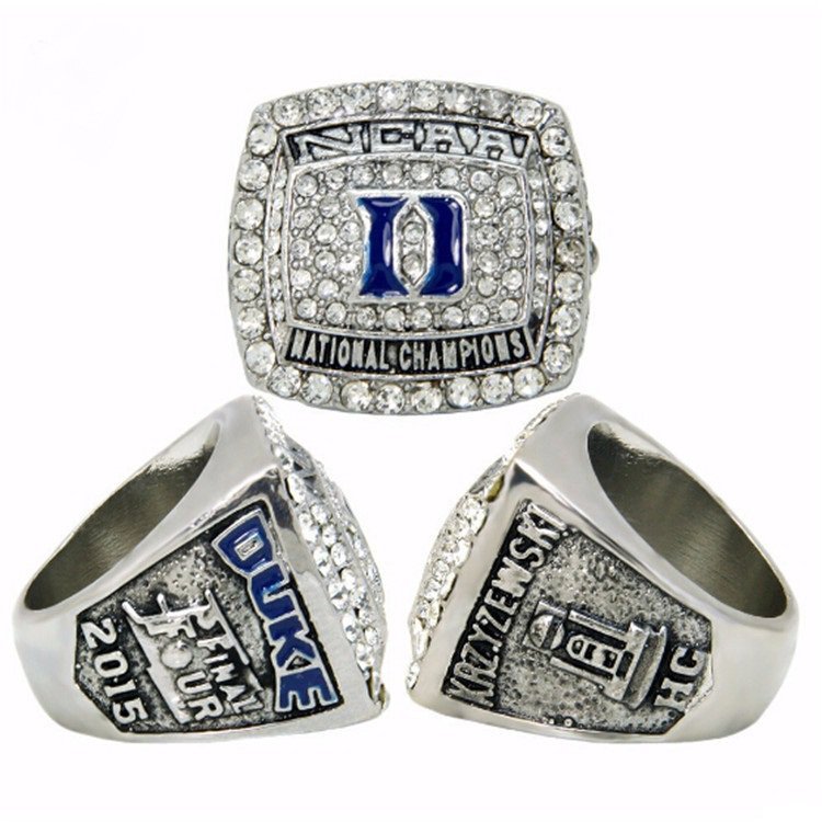 2015 Duke Blue Devil championship ring replica size 11 d