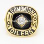 High Quality 1984 edmonton oliers stanley cup championship ring solid