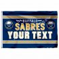 Buffalo Sabres Custom Your Text Flag 3ft X 5ft Polyester NHL Team Bann