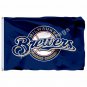 Milwaukee Brewers Flag 3ft X 5ft Polyester MLB Milwaukee Brewers Banne