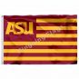 Arizona State Sun Devils With Modified US Flag 3ft x 5ft Polyester NCA