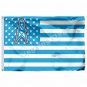 Houston Oilers With Modified US Flag 3ft X 5ft Polyester NFL1 Banner F
