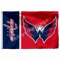 Washington Capitals wordmark Flag 3ft x 5ft Polyester NHL Banner Washi