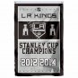 Los Angeles Kings Stanley Cup Champions Flag 3ft X 5ft Polyester NHL B