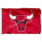 Chicago Bulls Large Logo Flag 3ft X 5ft Polyester NBA Chicago Bulls Ba